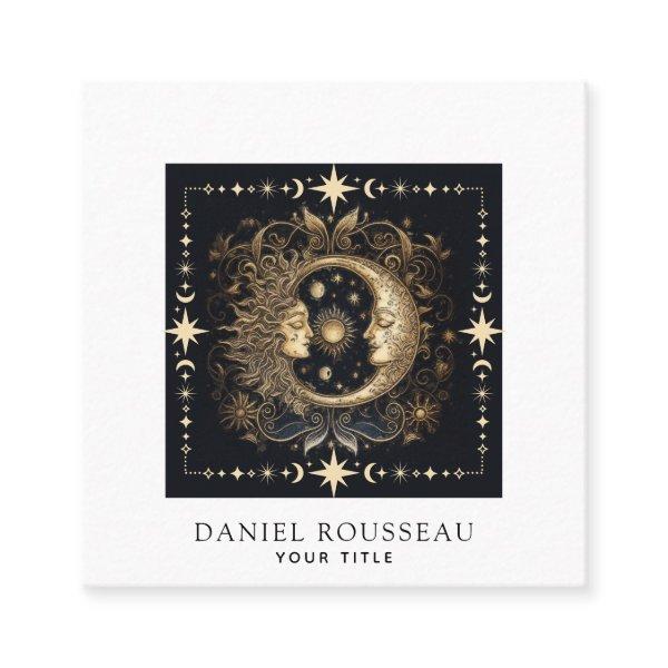 Celestial Mystical Moon Square