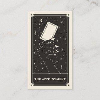 Celestial Tarot Appointment card
