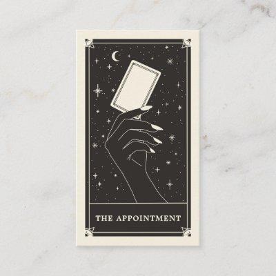 Celestial Tarot Appointment card
