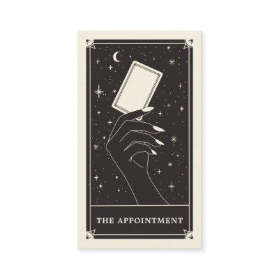 Celestial Tarot Appointment card