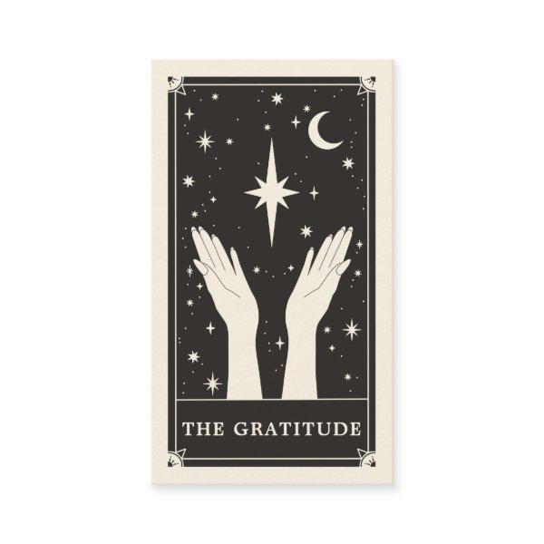 Celestial Tarot Gratitude thank you