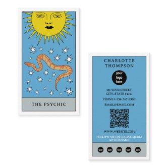 Celestial Tarot Sun Snake Psychic Logo