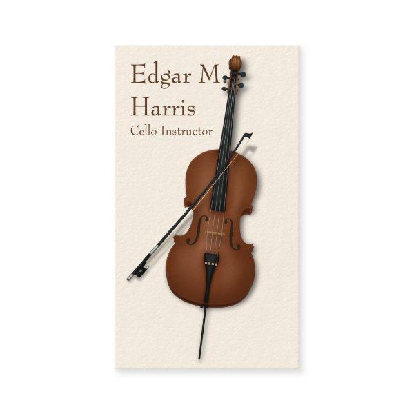 Cello & Bow Classical Musician Premium (light)