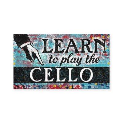 Cello Lessons  - Blue Red