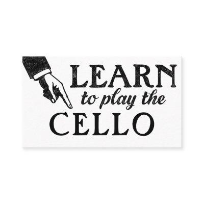 Cello Lessons  - Cool Vintage