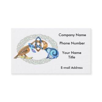 Celtic Bird and Rabbit with Frame