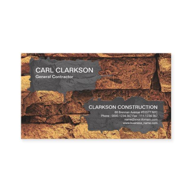 Cement Works On Boulders Building Contractor