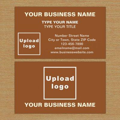 Center Aligned Style Brown