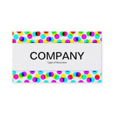 Center Band  - Color Halftone Pattern
