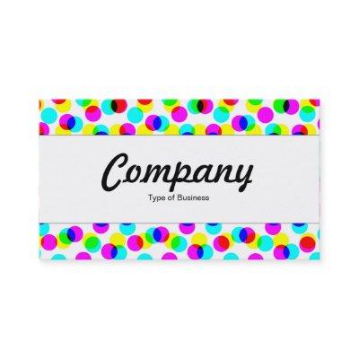Center Band  - Color Halftone Pattern
