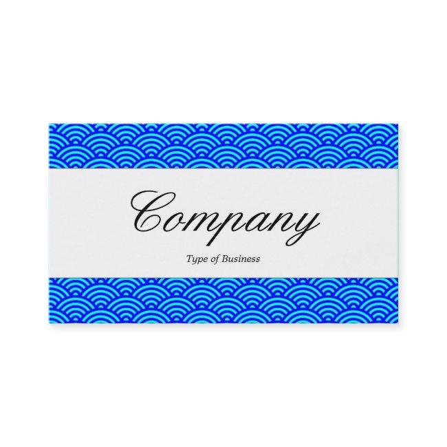 Center Band - Script - Fish Scale Pattern