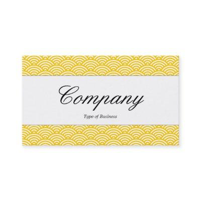 Center Band - Script - Fish Scale Pattern