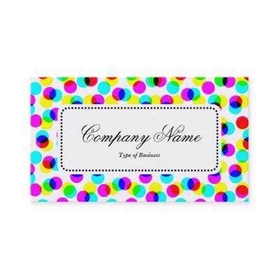 Center Label v5 - Color Halftone Pattern