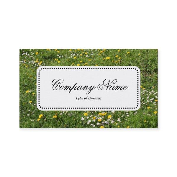 Center Label v5 - Red Tulips and Primroses