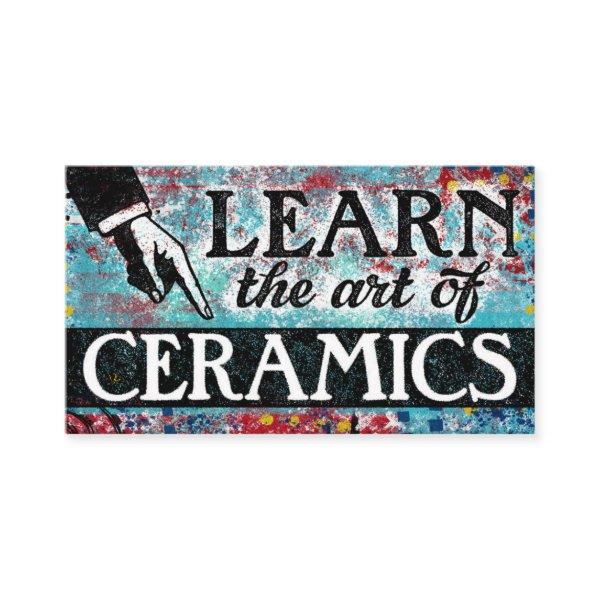 Ceramics Lessons  - Blue Red