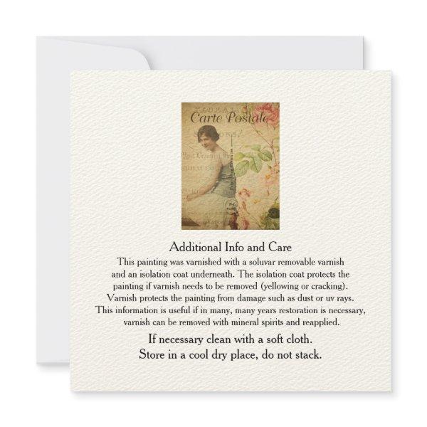 Certificate of Authenticity Template for Artist II