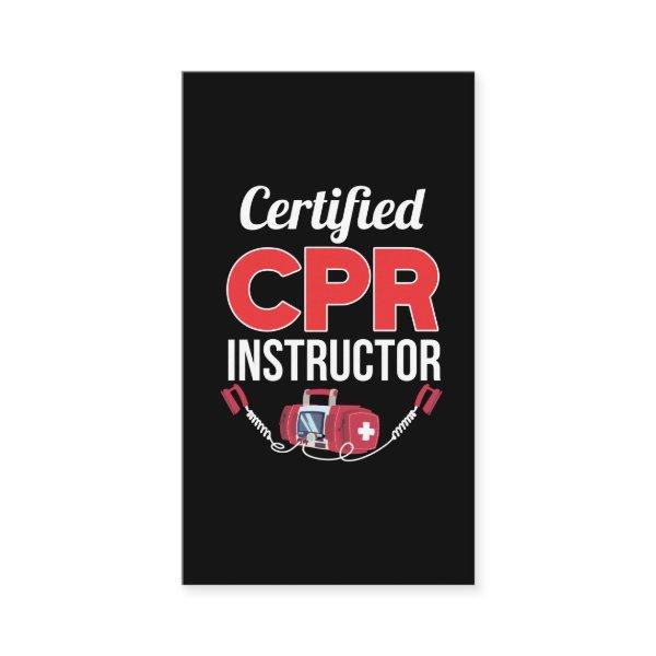 Certified CPR Instructor Funny Medical Worker