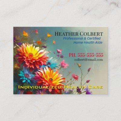 Certified Floral Cheerful Professional Caregiver