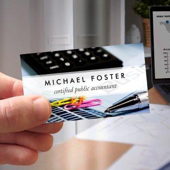 Certified Public Accountant Simple Minimal Elegant
