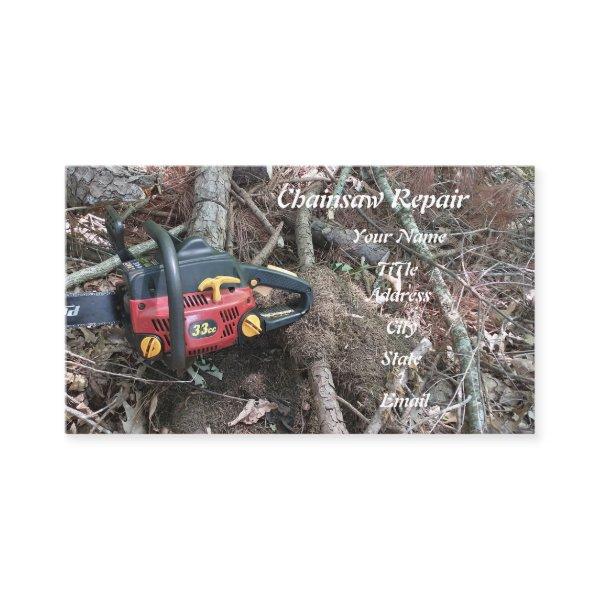 Chainsaw Clearing arborist