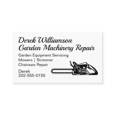 Chainsaw Garden Machinery Repair