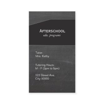 Chalkboard Black Panel