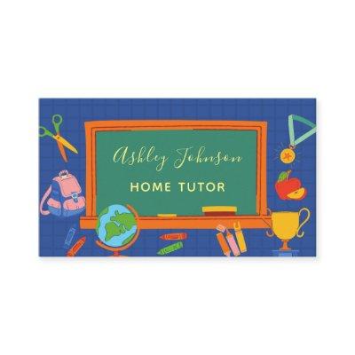 Chalkboard Blackboard Home Tutor Teacher Learning