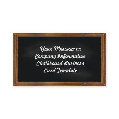 Chalkboard  Template