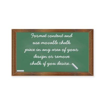 Chalkboard  template
