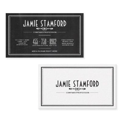 Chalkboard Effect, Vintage Style