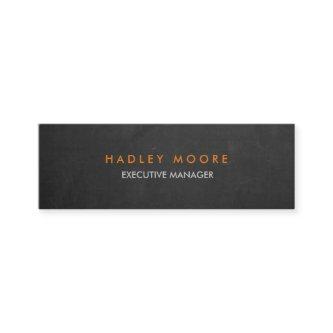 Chalkboard modern grey professional trendy plain mini