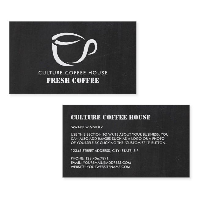 Chalkboard Mug Icon, Barista, Café, Coffeehouse