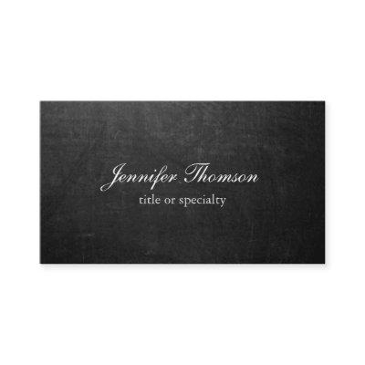 Chalkboard Plain Simple Grey Classical Handwriting