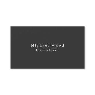 Chalkboard Professional Elegant Gray Modern
