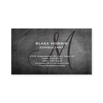 Chalkboard Unique Original Classical Monogram