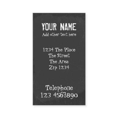 Chalkboard With Chalk Text Effect
