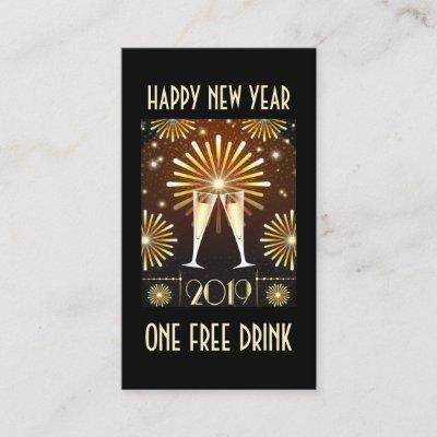 Champagne and Fireworks New Years Eve 2019 Ticket