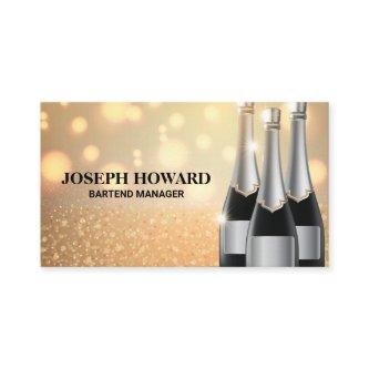 Champagne Bottles | Glamour Background