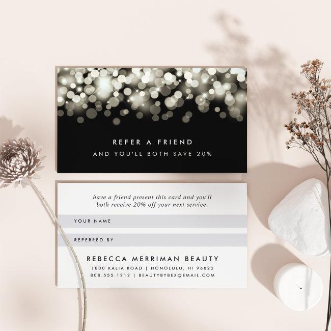 Champagne Spark Referral Card