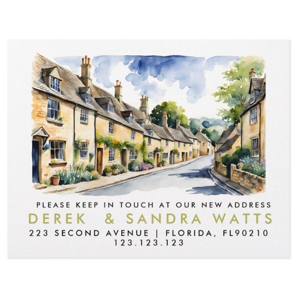 change of address,d moved announcement cotswold flyer