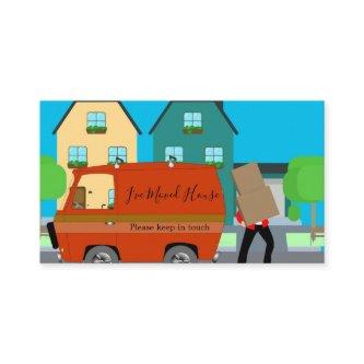 Change of Address Single Moving Home