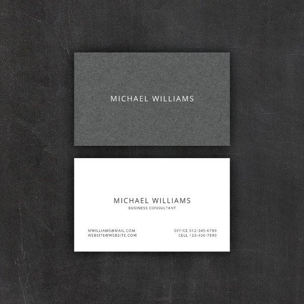 Charcoal Gray Wool Masculine