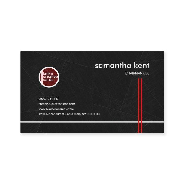 Charcoal Tile Red Liners CEO Chairman