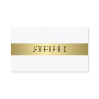 Charming Modern Gold Look Design Smooth Plain