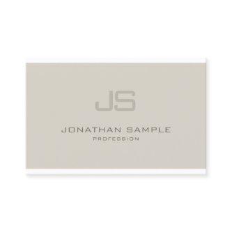 Charming Monogram Modern Design Professional