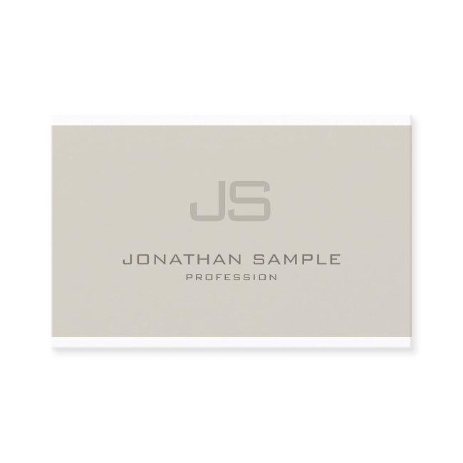 Charming Monogram Modern Design Professional