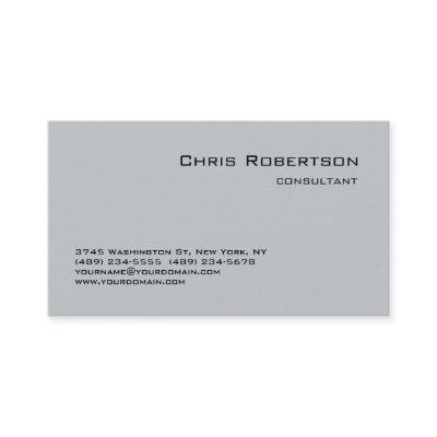 Charming Simple Gray Standard