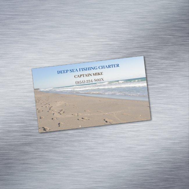 Charter Services Fishing Magnet