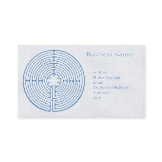 Chartres Labyrinth Blue