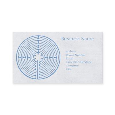 Chartres Labyrinth Blue
